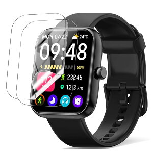 YCJDP �t���ی�t�B���� for SAIKATI IDW25 �X�}�[�g�E�H�b�` 1.83�C���`��ʃt�B���� ���������x(���˒ጸ) ������ɋ��� �w��h�~ �_�� TPU�� (2���Z�b�g)