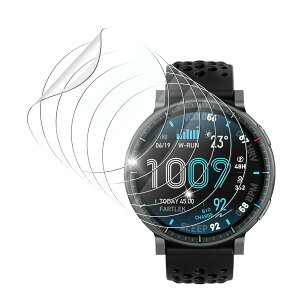 �y6���Z�b�g�zDEVEPLUS Amazfit Active Max 48mm �t�B���� �Ή� TPU�f�� ��ʕی�t�B���� �����x�^�b�` �����ߗ� �C�A�h�~ �w��h�~ ���h�~ �\��t���ȒP amazfit active max 48mm �ی�t�B����