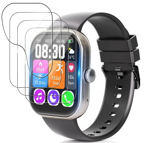 �y4������zFor VANBOKEE �X�}�[�g�E�H�b�` �t�B���� �yHNWEIWEI�z 2.01�C���` �Ή� ����0.3mm �X�N���[�� ���˒ጸ �w��ጸ ���{�� �S�ʕی� �ώw�� ������ �����ߗ� VANBOKEE �X�}�[�g�E�H�b�` 2.01�C