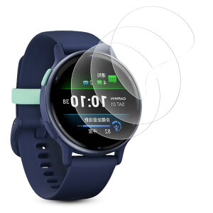 �y3���Z�b�g�zFOR GARMIN(�K�[�~��)vivoactive 5 �ی�t�B���� TPU�� GARMIN vivoactive 5 �t���t�B���� �����ߗ� �w��h�~ ��ʑN�₩������ vivoactive 5 �t�B����