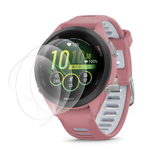 �y3���z�Ή� GARMIN Forerunner 265S Music ��p �ی�t�B���� ������ �_�炩�� TPU �f�� �X�N���b�`�h�~ �L�Y�C�� Forerunner 265S �p �t�B���� �����h�~ �\��t���ȒP ��K���X �w��h�~ �t���ی�t�B��