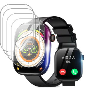 �y2025�V�o��z(4������)For votopoly �X�}�[�g�E�H�b�` 2.08 �C���` �ی�t�B����3D�ȖʃJ�o�[ TPU�f�� �S�ʕی� ��ʕی�V�[�g ����0.3mm ���˒ጸ �w��ጸ ������ �����ߗ� votopoly �X�}�[�g�E�H