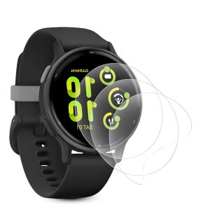 �y3���z�Ή� GARMIN(�K�[�~��)vivoactive 5 ��p �ی�t�B���� ������ �_�炩�� TPU �f�� �X�N���b�`�h�~ �L�Y�C�� �K�[�~��vivoactive 5 �p �t�B���� �����h�~ �\��t���ȒP ��K���X �w��h�~ �t����