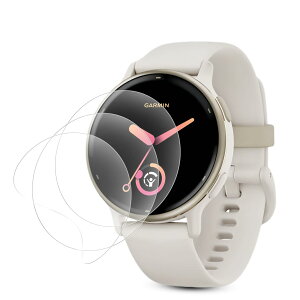 �y3 ������ �zJACRON �Ή� Garmin VivoActive5 �p �t�B���� TPU �f�� �Ή� GARMIN(�K�[�~��)vivoactive 5 �ی�t�B���� 24 ���Ԏ����C���Z�p �C�A�[�� �\��t���ȒP ��G��ǂ� ���� 3D �ی� �t���ی�t�B����