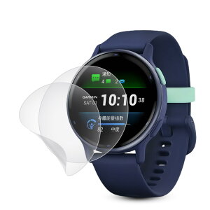 �y�A���`�O���A�t�B���� & 2 ���z�Ή� GARMIN vivoactive5 �ی�t�B���� ���ᔽ�ˍ����� �_�炩�� TPU �f�� �X�N���b�`�h�~ �L�Y�C�� �K�[�~��vivoactive 5 ��p �A���`�O���A �t�B���� ��K���X �w��