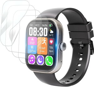 �y4������zFor VANBOKEE ?S9 �X�}�[�g�E�H�b�` �ی�t�B���� 2.01�C���` �ȖʑΉ� ������ �ی�t�B���� TPU�f�� �S�ʕی� ����0.3mm ���˒ጸ �w��ጸ ������ �C�A�h�~ ��U�h�~ �����ߗ� 24����