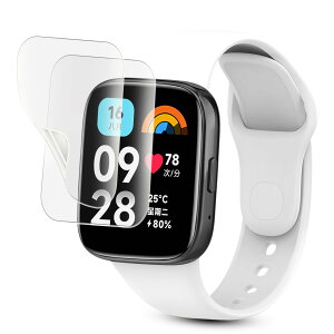 �y�A���`�O���A 2���Z�b�g�zFor Redmi Watch 3 Active�p �t�B���� Redmi Watch3Active ��p �A���`�O���A �t�B���� ��K���X TPU�S�ʕی�/�L�Y�����C��/�@�ׂȃ^�b�`/�C�A�[��/�����^0.15mm For Redmi Watch3Active