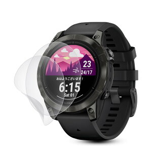 �y�A���`�O���A 2������z�Ή� GARMIN fenix 7 pro/GARMIN Fenix 7 / epix Pro (Gen 2) 47mm�p �ی�t�B���� �ȖʑΉ� 3D�S�ʕی�t�B���� ���˖h�~ �ڂɗD���� ��p �A���`�O���A �t�B���� �_�炩��TPU�f�� epi