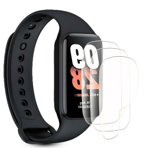 �y3���Z�b�g�zFor Xiaomi Smart Band 9 Active 1.47�C���` �t�B���� for �V���I�~ �X�}�[�g�o���h9 �A�N�e�B�u �ی�t�B���� TPU���E���𕂂��Ȃ��E�����ߗ��E�����^�E�w��h�~�E��ʑN�₩�����ׁE�\