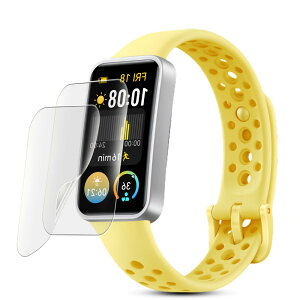 �y�A���`�O���A �t�B���� 2���Z�b�g�z�Ή� HUAWEI Band 6/Band 7/Band 8/Band 9 �ی�t�B���� �� TPU�f�� for HUAWEI Band 7 / Huawei Band 6�ی�t�B���� �\��t���ȒP/�S�ʕی�/�C�A�Ȃ�/�w��h�~/�X�N���b�`�h