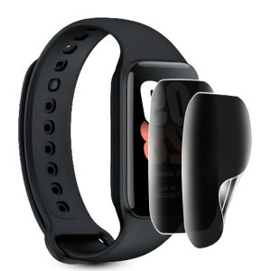 �y2���Z�b�g�zFor Xiaomi Smart Band 9 Active 1.47�C���` �ی�t�B���� �� �`�����h�~ TPU�f�� for �V���I�~ �X�}�[�g�o���h9 �A�N�e�B�u�ی�t�B���� �̂������h�~�t�B���� �\��t���ȒP/�C�A�Ȃ�/�w