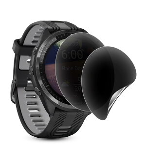 �y2���Z�b�g�zFor GARMIN(�K�[�~��) Forerunner 965 �ی�t�B���� �� �`�����h�~ TPU�f�� for Forerunner 965�ی�t�B���� �̂������h�~�t�B���� �\��t���ȒP/�C�A�Ȃ�/�w��h�~/�X�N���b�`�h�~/������