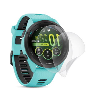 �y�A���`�O���A �t�B���� 2���Z�b�g�z�Ή� GARMIN(�K�[�~��)Forerunner 265 �ی�t�B���� �� TPU�f�� for Forerunner 265�ی�t�B���� �\��t���ȒP/�S�ʕی�/�C�A�Ȃ�/�w��h�~/�X�N���b�`�h�~/������