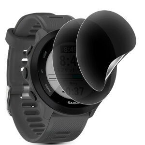 �y2���Z�b�g�zFor Garmin ForeAthlete 55 �ی�t�B���� �� �`�����h�~ TPU�f�� for �K�[�~�� 55�ی�t�B���� �̂������h�~�t�B���� �\��t���ȒP/�C�A�Ȃ�/�w��h�~/�X�N���b�`�h�~/�����ɂ���/�v��