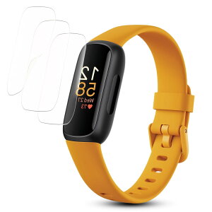 �y3���Z�b�g�zFor Fitbit inspire3 �t�B���� for �p Fitbit inspire 3 �ی�t�B���� TPU���E���𕂂��Ȃ��E�����ߗ��E�����^�E�w��h�~�E��ʑN�₩�����ׁE�\��t���ȒP for �p inspire3 �Ή�