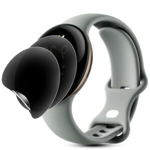 �y�`�����h�~ 2���Z�b�g�zFor Google Pixel Watch 3�i2024�j45mm�p �t�B���� �`�����h�~ �L�Y�h�~ For �O�[�O���s�N�Z��Watch3 �ی�t�B���� �`�����h�~ �v���C�o�V�[�t�B���� TPU�f�� 3D�݌v �����h�~ �C