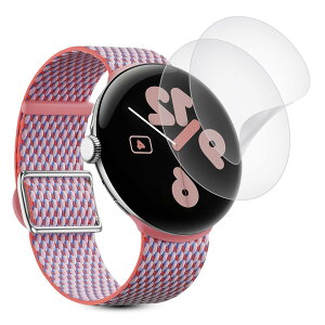 �y�A���`�O���A 2���Z�b�g�zFor Google Pixel Watch 3/2/1 41mm�p�p �t�B���� Google Pixel Watch 2 ��p �A���`�O���A �t�B���� ��K���X TPU�S�ʕی�/�L�Y�����C��/�@�ׂȃ^�b�`/�C�A�[��/�����^0.15mm For Goog