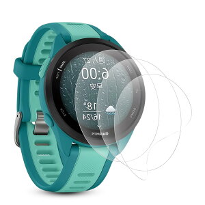 �y3���Z�b�g�zFor GARMIN Forerunner 165/165 Music �p �t�B���� �_�炩��TPU�� 3D�S�ʕی� ���� �C�A���X �L�Y�C�� �����ߗ� �X�N���b�`�h�~ �ی�t�B���� �����C��/�C�A�[��/�����^0.15mm For Garmin Forerunne