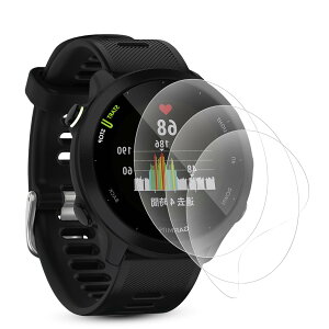 �y3 ������ �zJACRON �Ή� GARMIN ForeAthlete 55 �p �t�B���� TPU �f�� �Ή� �K�[�~�� ForeAthlete 55 �ی�t�B���� 24 ���Ԏ����C���Z�p �C�A�[�� �\��t���ȒP ��G��ǂ� ���� 3D �ی� �t���ی�t�B����