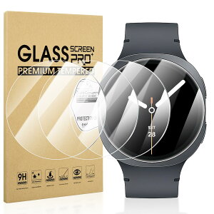 Suoman for Samsung Galaxy Watch 8 44mm�ی�t�B����(4���j�M�����N�V�[�E�H�b�`8 44mm�K���X�t�B���� �C��h�~�A�ω����A�h�w���HD���d�x�����׃K���X�t�B����