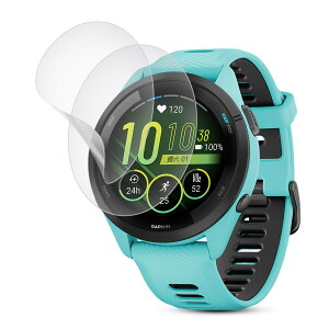 �y�A���`�O���A 2������z�Ή� Garmin Forerunner 265 / Forerunner 265 Music�p �ی�t�B���� �ȖʑΉ� 3D�S�ʕی�t�B���� ���˖h�~ �ڂɗD���� ��p �A���`�O���A �t�B���� �_�炩��TPU�f�� �K�[�~�� For