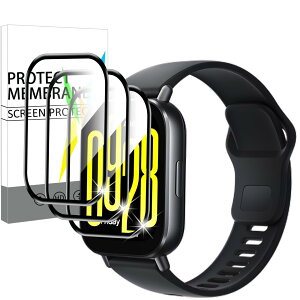 �Ή� Xiaomi Redmi Watch 5 Active 2�C���` �t�B���� 3���y���YAGC���Ɏq�f�ށz �X�}�[�g�E�H�b�` �p Redmi Watch 5 Active �K���X�t�B���� �V���I�~ �X�}�[�g�E�H�b�` Redmi Watch 5 Active �ی� �t�� �t�B���� �w