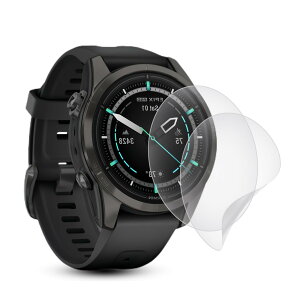 �Ή� GARMIN fenix 7 pro/GARMIN Fenix 7 / epix Pro (Gen 2) 47mm �t�B���� 3D�S�ʕی�t�B���� �_�炩��TPU�f�ށy2 ������z�K�[�~�� fenix 7 pro ��p �A���`�O���A �t�B���� �������C�� �ᔽ�� �ڂɗD���� �X�N