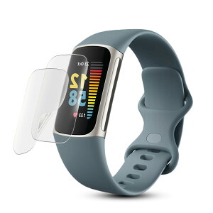 �y�A���`�O���A�zJACRON �t�B���� �ƌ݊����̂��� Fitbit Charge 5 / Charge 6 �t�B���� �w��h�~ ���˖h�~ ��TPU�f�� ���� �S�ʕی� �h�C�A �`���[�W5 �Ή� �h�w�� �C���Z�p���� �ڂɗD���� ��p �P�[