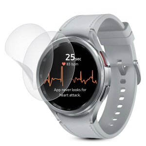 �y2 ������zGalaxy Watch 8 / 7 / 6 / 5 / 4 44mm �Ή� �ی� �t�B���� ���˖h�~ �ڂɗD���� ��p �A���`�O���A �t�B���� ��K���X �����x/�w��h�~/�������C��/�Ƒn�ʒu�t���݌v �� TPU�f�� �M�����N�V
