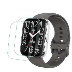 �y2���Z�b�g�zFor Amazfit Bip5 Unity �t�B���� �ی�t�B���� �yMoahsiuny�zTPU�� 3D �����ߗ� �h�w�� �ϏՌ� ��ʑN�₩ �\��t���ȒP