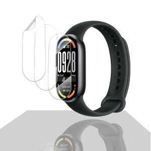 �y3���Z�b�g�z�Ή� Xiaomi smart band 10 �t�B���� �����K���X �X�}�[�g�E�H�b�` �p �V���I�~ �X�}�[�g�o���h10 �K���X�t�B���� �ی�K���X HD�N���� �w��h�~ Manshijie �C�A�h�~ ��ʕی� �Ή� Xiaomi
