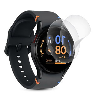 �y�A���`�O���A �t�B���� 2���Z�b�g�zGalaxy Watch FE 40mm �p�̕ی�t�B�����Z�b�g ��TPU�f��/�ŃL�Y�����C���@�\/�w��h�~