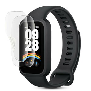 �y�A���`�O���A �t�B���� 2���Z�b�g�zXiaomi Smart Band 9 Pro 1.74�C���` �p�̕ی�t�B�����Z�b�g ��TPU�f��/�ŃL�Y�����C���@�\/�w��h�~/�C�A�[�� �V���I�~ �X�}�[�g�o���h9 �v�� �t���ی�t�B��