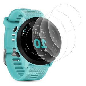 For Garmin ForeAthlete 55 �ی�t�B���� TPU�� �p �K�[�~�� ForeAthlete 55 �t���t�B���� �����x �w��h�~ ��U�h�~ ���^ �����ɋ��� �K�[�~�� 55 �p�t�B�����y3������z