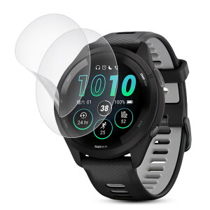 �y2���Z�b�g&�A���`�O���A�t�B�����z�Ή� �K�[�~�� Forerunner 265 / Forerunner 265 Music�p �ی�t�B���� �� TPU�f�� �u���˖h�~/�h�w��/�h�C�A/�������C��/�����x�v Garmin Forerunner 265 ��p �A���`�O��