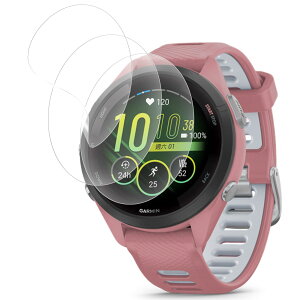 �y3���Z�b�g�z�Ή� GARMIN(�K�[�~��) Forerunner 265S�t�B���� �� TPU�f�ށu�S�ʋz�� �h�w��/�h�C�A/�������C��/�����x�vGARMIN Forerunner 265S Music�p �ی�t�B���� ��K���X �\��t���ȒP �����Ȃ� �S