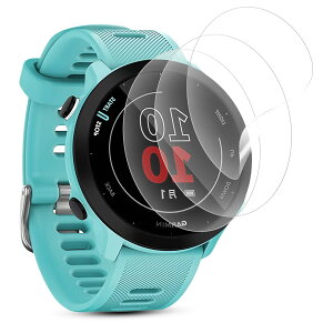 �y3 ���z�Ή�GARMIN ForeAthlete 55 �p�̃E�H�b�`�������Ö� �S�ʕی� �^�b�`�F�ؑΉ� For �K�[�~�� ForeAthlete 55 �E�H�b�`�ی�t�B���� TPU ���Ñf�� �y�\��t���ȒP �C�A�[�� �w��}�� �����C�� ����