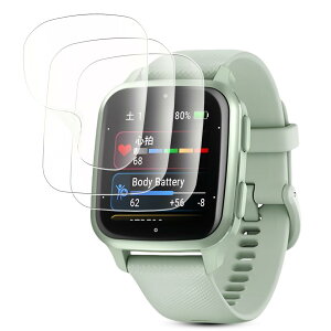 �y3 ���z�Ή��K�[�~�� (Garmin) Venu Sq 2 / Venu Sq 2 Music �p�̃E�H�b�`�������Ö� �S�ʕی� �^�b�`�F�ؑΉ� For Venu Sq 2 Music �E�H�b�`�ی�t�B���� TPU ���Ñf�� �y�\��t���ȒP �C�A�[�� �w��}�� ��