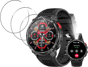 [3�Z�b�g]For Mstopone HT33 �X�}�[�g�E�H�b�` 1.7�C���` �t�B���� �K���X�t�B�����yZENGZOUZ�zMstopone HT33 �ی�t�B���� �d�x9H �ϏՌ� �\��t���ȒP �����z�� �w��h�~ �C�菝�h�~ �������� �����ߗ�