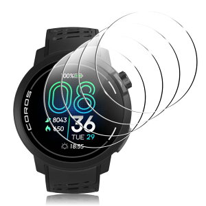 �y4���Z�b�g�zFor COROS PACE Pro �p �t�B���� �����K���X �S�ʕی� coros pace pro �t���ی�t�B���� �d�x9H ��U�h�~ �����ߗ� �C�A�[�� �\��t���ȒP �������� �w��h�~ ���h�~ �t���ی�V�[�g