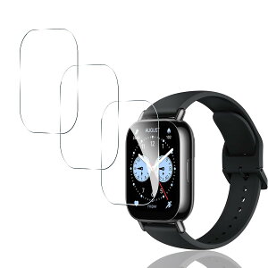 �y3���Z�b�g ���{���Ɏq���z �p Redmi Watch 5 Lite �K���X�t�B���� 3�� �X�}�[�g�E�H�b�` �p 1.96�C���` �����K���X �t�� �ی�t�B���� �J�o�[ �p �V���I�~ Watch 5 Lite �����K���X �ی�t�B���� �J�o