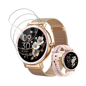For FOZULANY TFT-LCD 1.27�C���`��� �t�B���� �t�ی�t�B���� �����x�ł� �����^�y�� Smart Watch �r���v �ی�t�B���� �y3������z