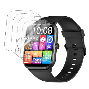 �yBARDATS 2025���ǍŐV�^�zFor HOIBAI �X�}�[�g�E�H�b�` 1.91�C���` �t�B���� ����0.3mm 24���ԓ��C�A�������� TPU�� �����ߗ� ���˒ጸ ��t�ȒP �ώw�� ������ �Ռ��z�� �S�ʕی� HOIBAI 1.91�C���` ��