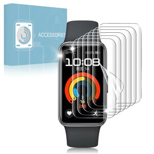 SyncFlex�y6���g�zHuawei Band 9 �p�t�B���� HUAWEI �X�}�[�g�E�H�b�` Band 9 �t���ی� �t�B���� TPU�� �L�Y�C���@�\ �����ߗ� �C�A�h�~ �w��h�~ ���h�~ �\��t���ȒP