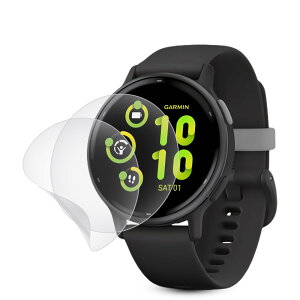 �y2���Z�b�g�zFor GARMIN(�K�[�~��)vivoactive 5 �ی�t�B���� ���˒ጸ�E�A���`�O���A�t�B���� ��TPU�f�ގg�p GARMIN vivoactive 5 �t���t�B���� ���ߗ��� �掿�N���A �w��h�~ vivoactive 5 �Ή� �t�B����