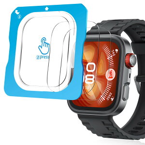 Seltureone�y3���z�K�C�h�g�t�� Huawei Watch Fit 4 Pro�p�ی�t�B���� Fit 4 Pro�t�B���� 3D�S�ʕی� �\��t���ȒP �����ߗ� �����x�^�b�` ���˖h�~ �w��h�~