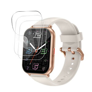 For RUIMEN �X�}�[�g�E�H�b�` 1.85�C���` �ی�t�B���� ���������x 3D�ی� ������ɋ��� �C�菝�h�~ �w��h�~ TPU�f�ޏ_�炩�� ��U�h�~ Smart Watch �t���ی�t�B�����y3������z