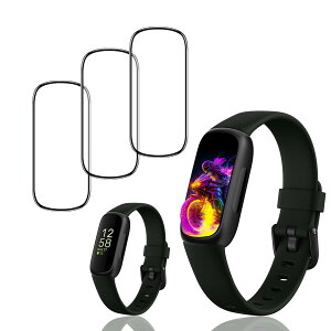 �y3���Z�b�g�z �Ή� Fitbit inspire3 �t�B���� �y���{���Ɏq���z �p inspire3 �ی�t�B���� PET������ �Y�f�@�� 24���Ԏ����C���Z�p 3D�Ȗ� �P�[�X �J�o�[ �ϏՌ� ��U�h�~ �w��h�~ �S�ʕی� �ɔ� ��