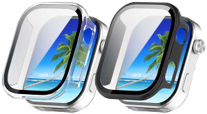 �y2���Z�b�g�zFor Redmi Watch 6 �P�[�X �t�B����+PC�t���[�� ��̌^�yZENGZOUZ�z�����ȒP �ϏՌ� �����ߗ� �w��h�~ �����x�^�b�` ���h�~ Redmi Watch 6 �J�o�[�i�u���b�N+�N���A)