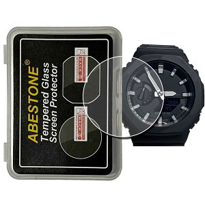 Abestone[2������]�r���vGA-B2100 GA-2110�p9H�����K���X�t�B���� �����x ����h���ϋv���������ꂵ�₷�� �t���ی�t�B���� 2.5D�J�[�u